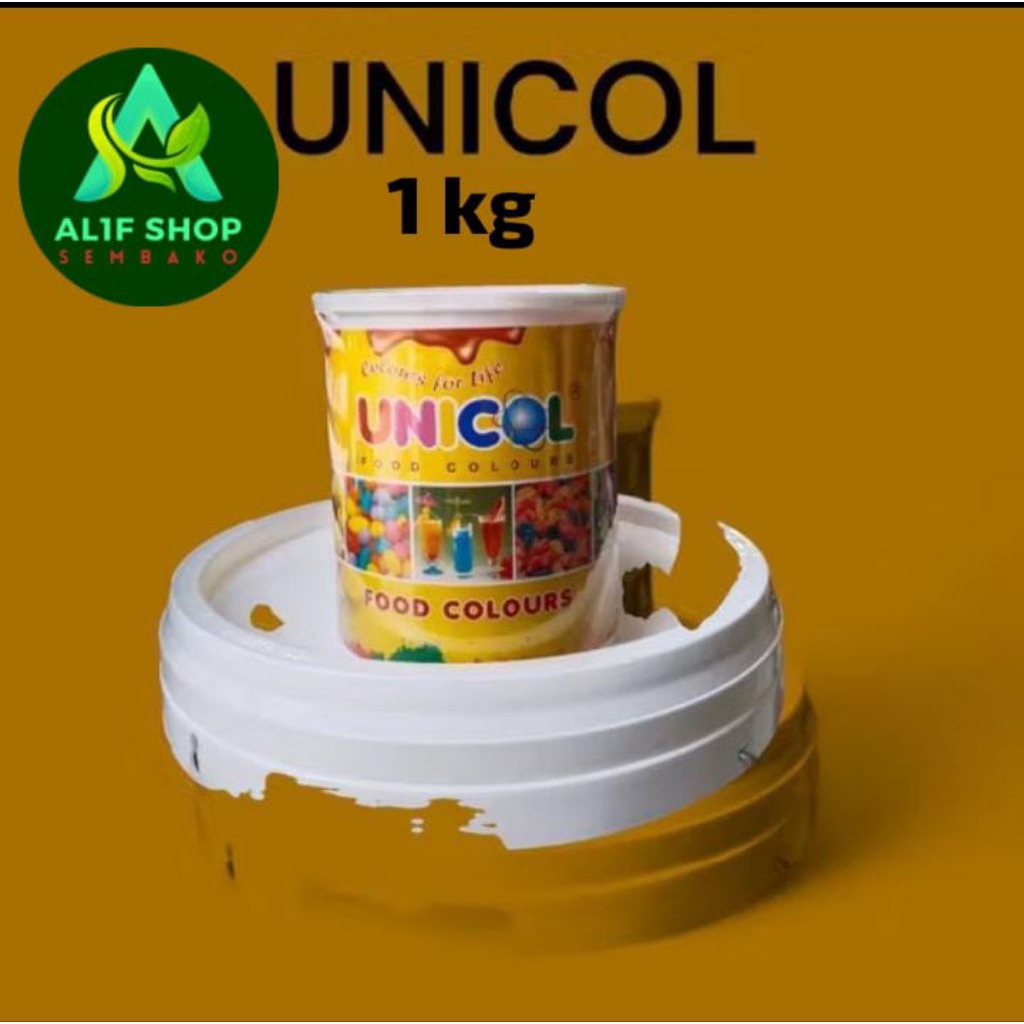 Pewarna makanan BUBUK UNIQOL warna kuning telor