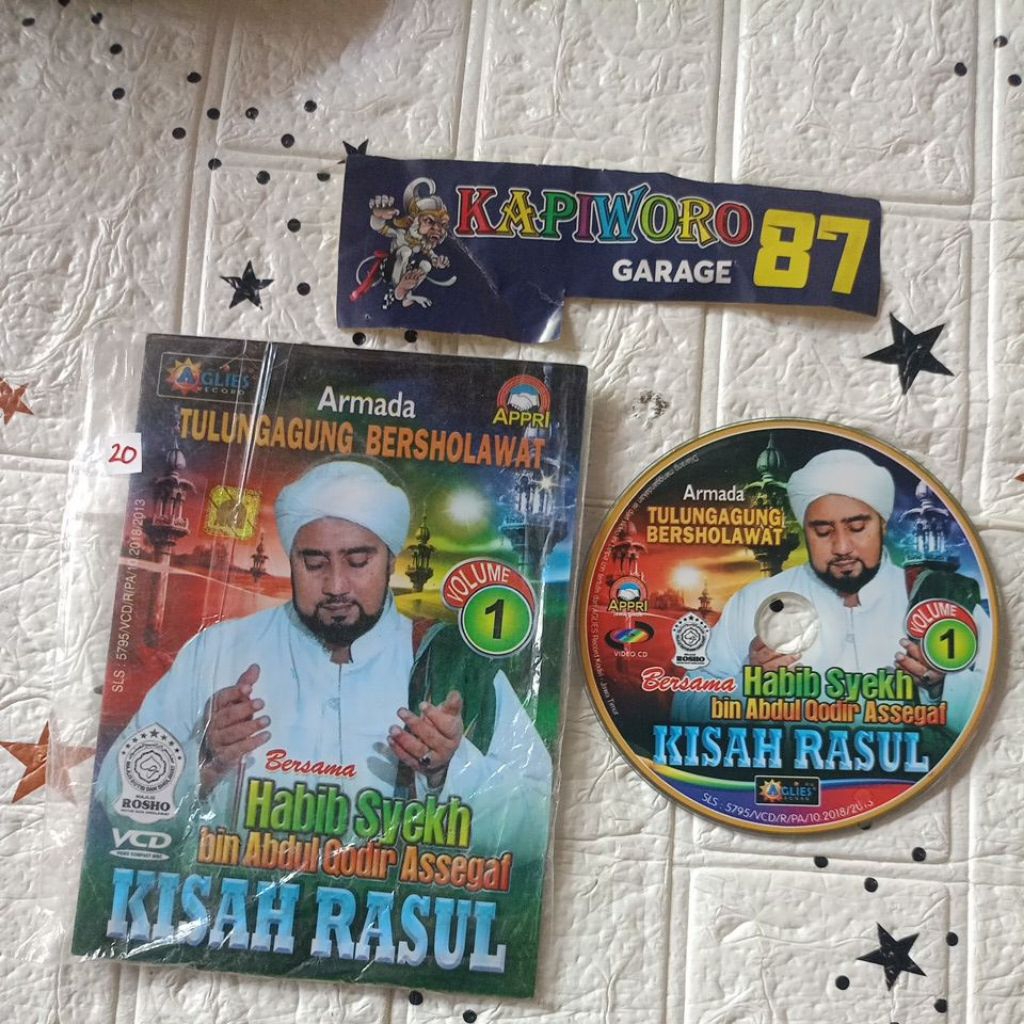 VCD,,ARMADA TULUNGAGUNG BERSHOLAWAT BERSAMA HABIB SYEKH BIN ABDUL QODIR ASSEGAF,,KISAH RASUL