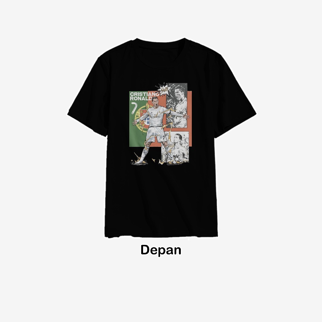 Tshirt Ronaldo Goat Tshirt Football Player Unisex