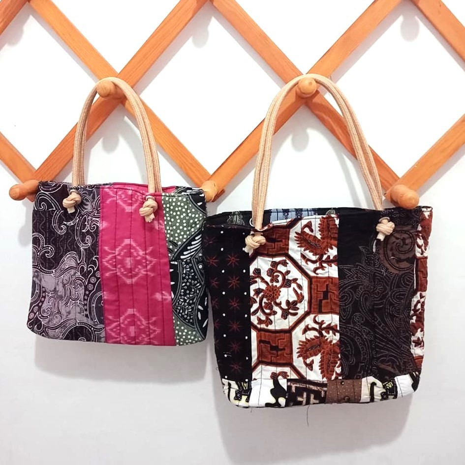 Tas Batik Tas Jinjing Batik Tas Jogja Batik Jinjing Tas Jogja Oleh Oleh Jogja Riens Collections