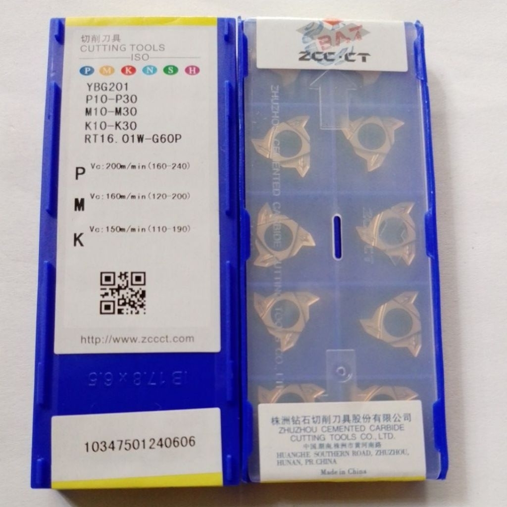 Insert Drat luar RT16.01W-G60P ZCC-CT original