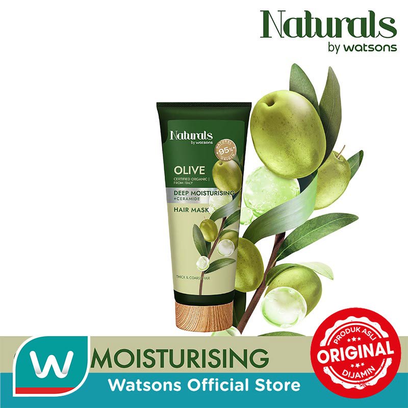 Naturals by Watsons Olive Deep Moisturising Hair Mask 200ml
