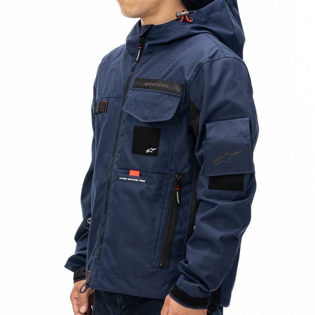 Alpinestars Faction A Parka Asia Jacket Jaket Touring Alpinestars - Dark Navy