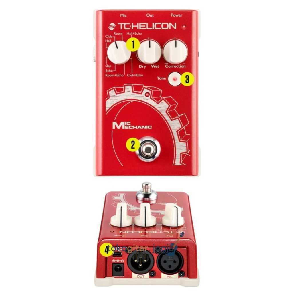 TC HELICON MIC MECHANIC 2 EFEK VOCAL EFEK VOKAL