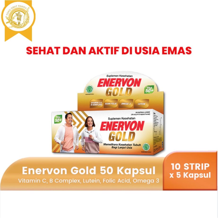 ENERVON GOLD (1 BOX) / ENERVON C GOLD MULTIVITAMIN OMEGA 3