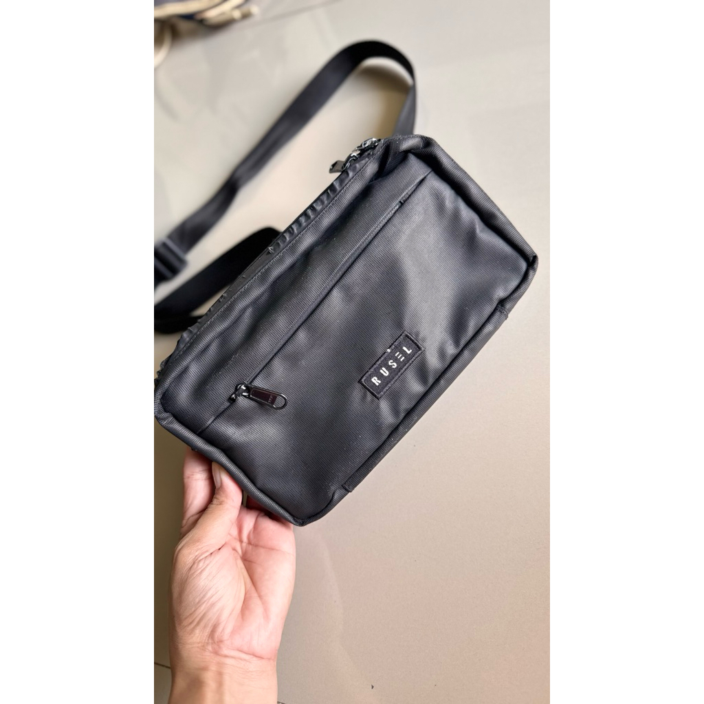 tas pria selempang Rusel