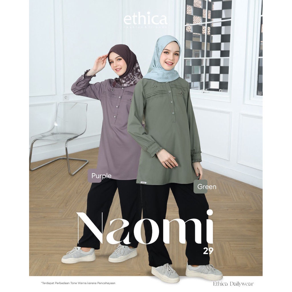 Tunik Polos Casual Ethica Naomi 26