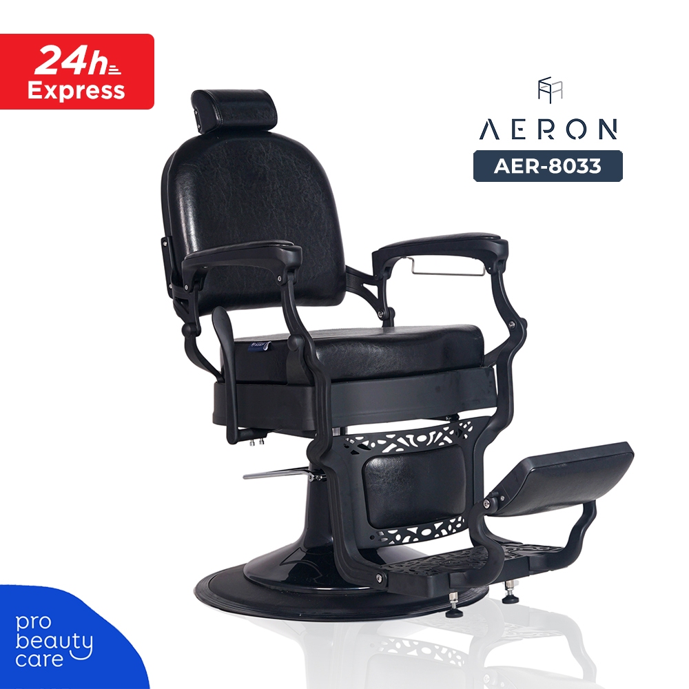 AERON - Kursi Barber Hidrolik AER-8033 Barbershop Chair