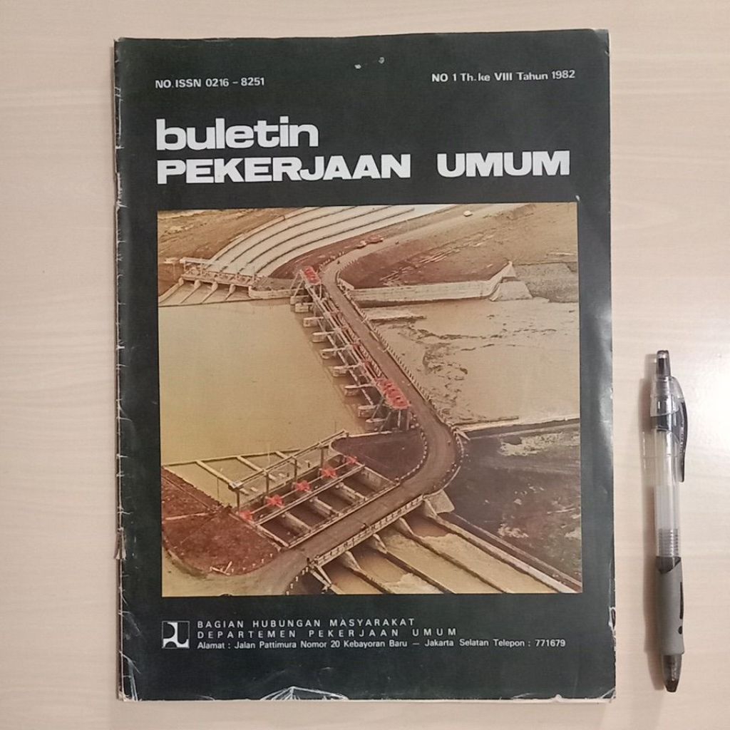 BULETIN PEKERJAAN UMUM - 1982 - BAGIAN HUBUNGAN MASYARAKAT DEPARTEMEN PEKERJAAN UMUM - Majalah Lawas