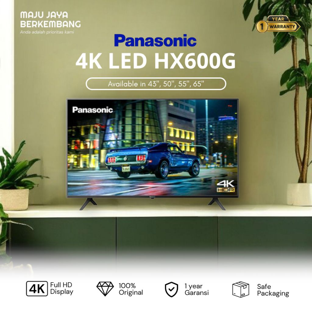panasonic 4k android tv 50hx600g / th 50 hx600g 50 inch hx600g