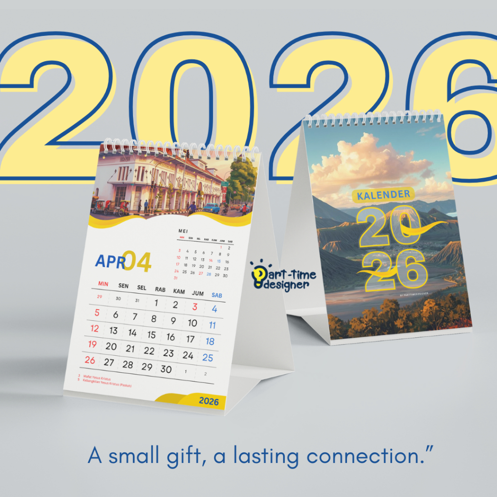 Kalender Meja 2026 Ekonomis Murah Indonesia