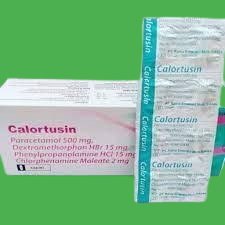 Calortusin tablet perbox