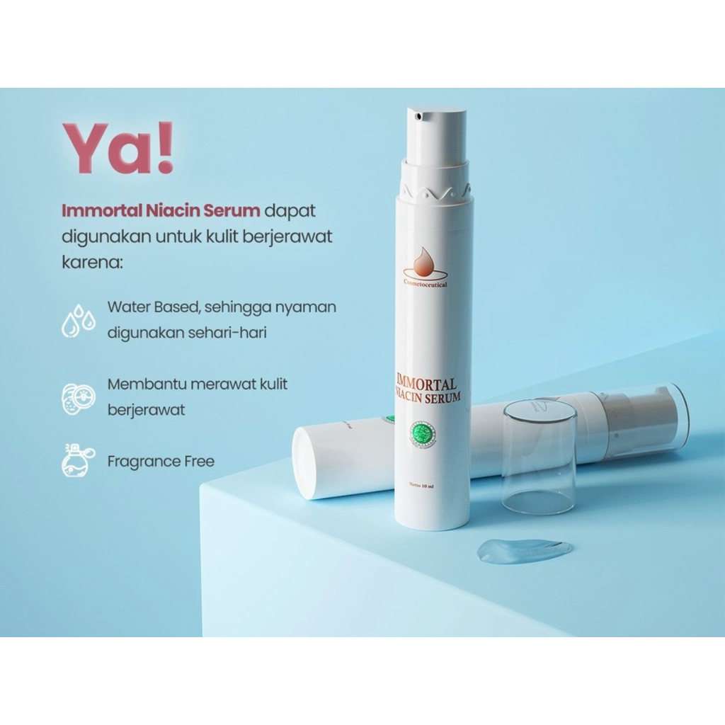 immortal niacin serum /  niacin cream