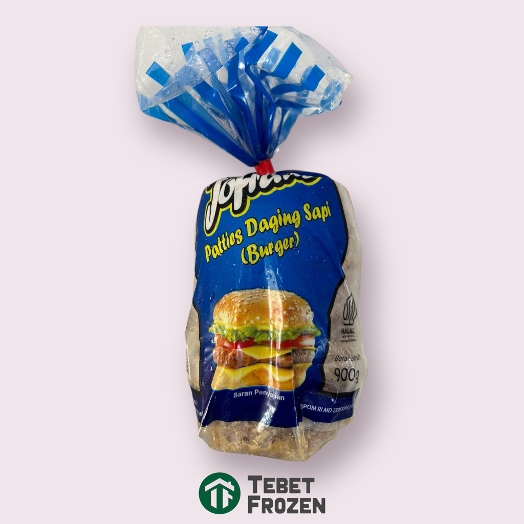 JOFRANS BEEF PATTY / PATTIES 900GR - TEBET FROZEN