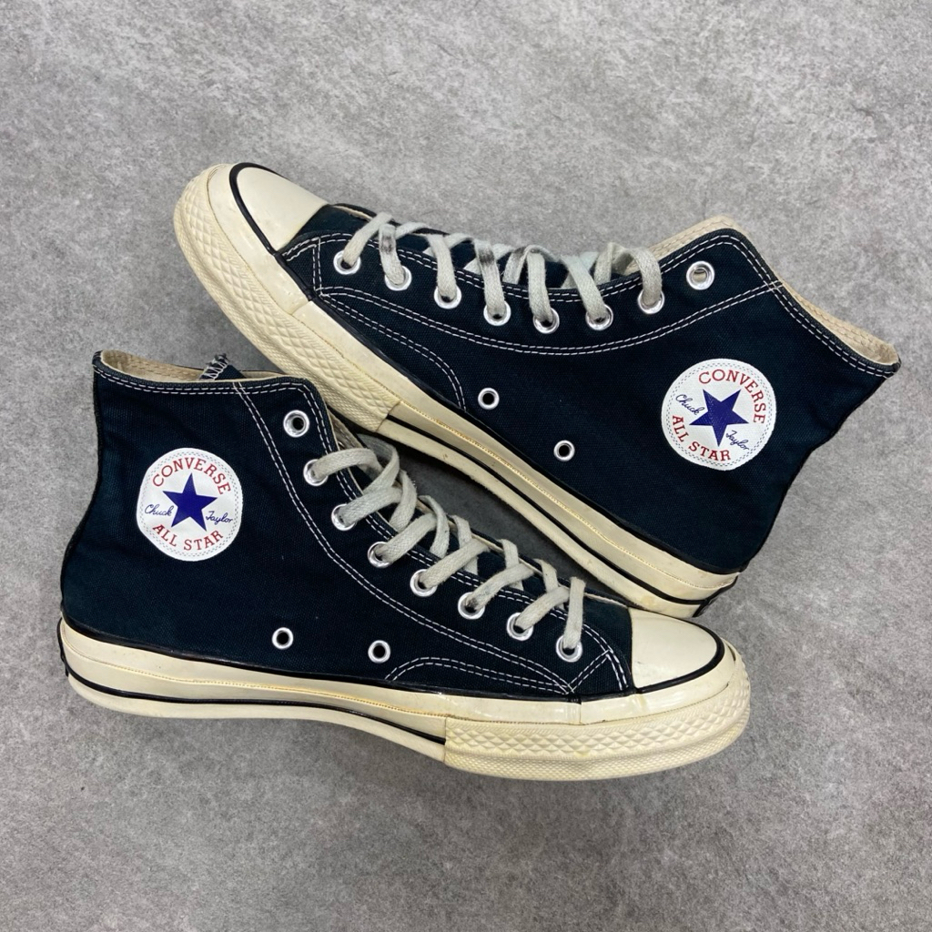 Converse Chuck Taylor All Star 70S High Black White Non Egret