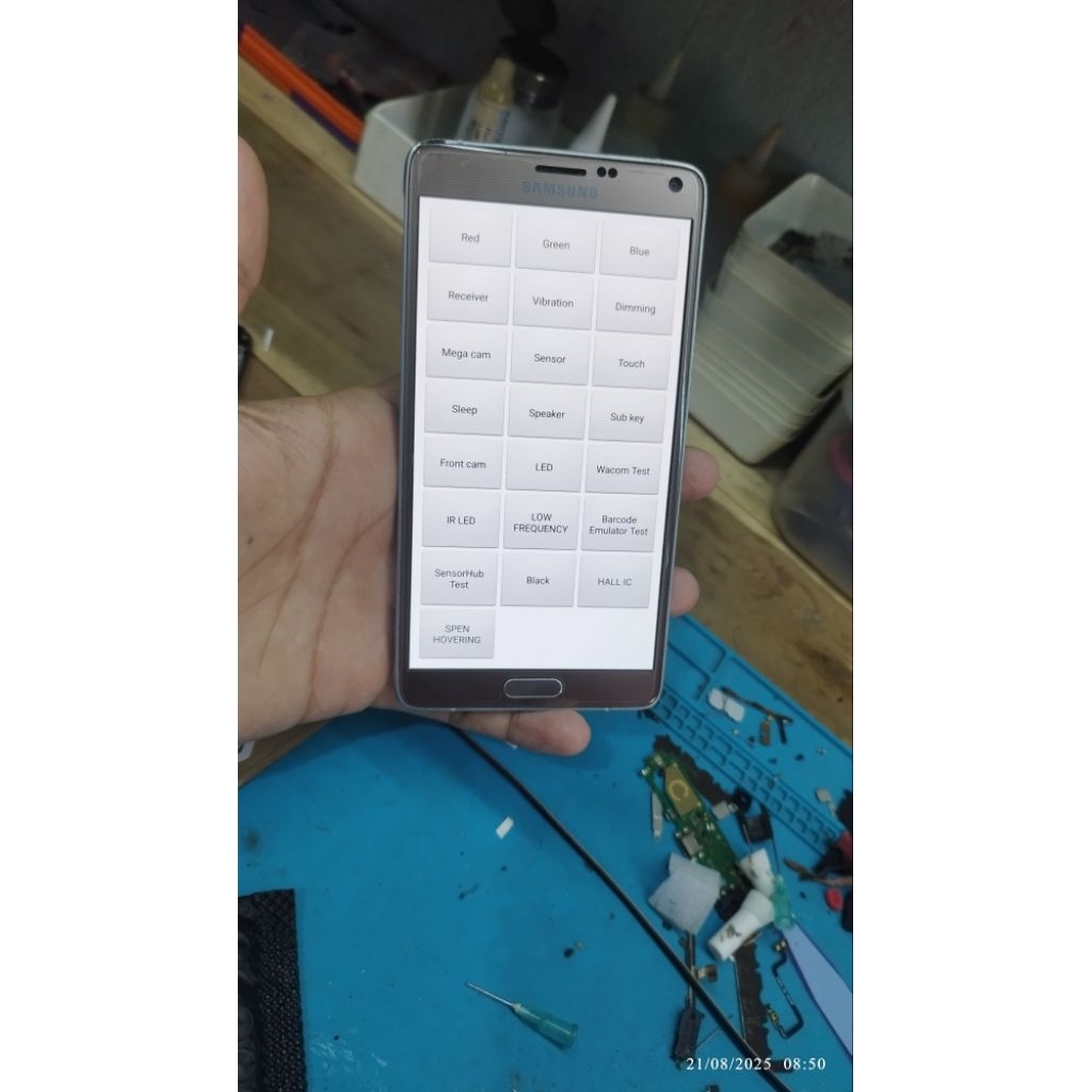 Lcd Samsung note 4 original copotan