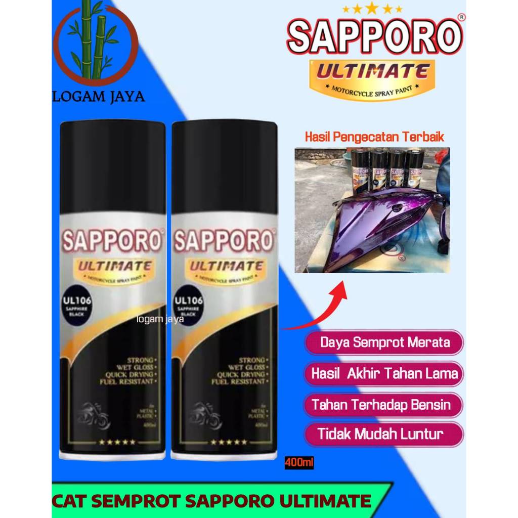 SAPPORO ULTIMATE 400ML/CAT SEMPROT SAPPORO