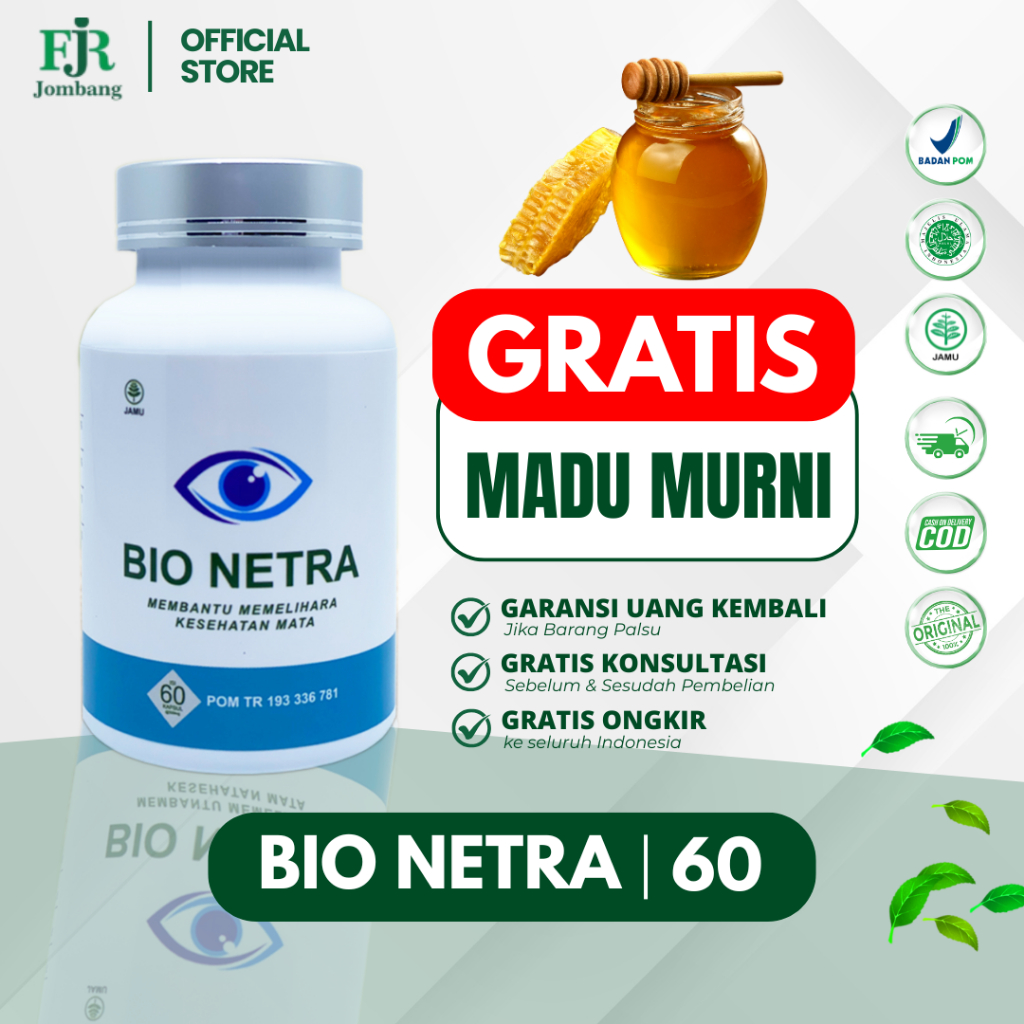 BIO NETRA ORIGINAL | BPOM | COD