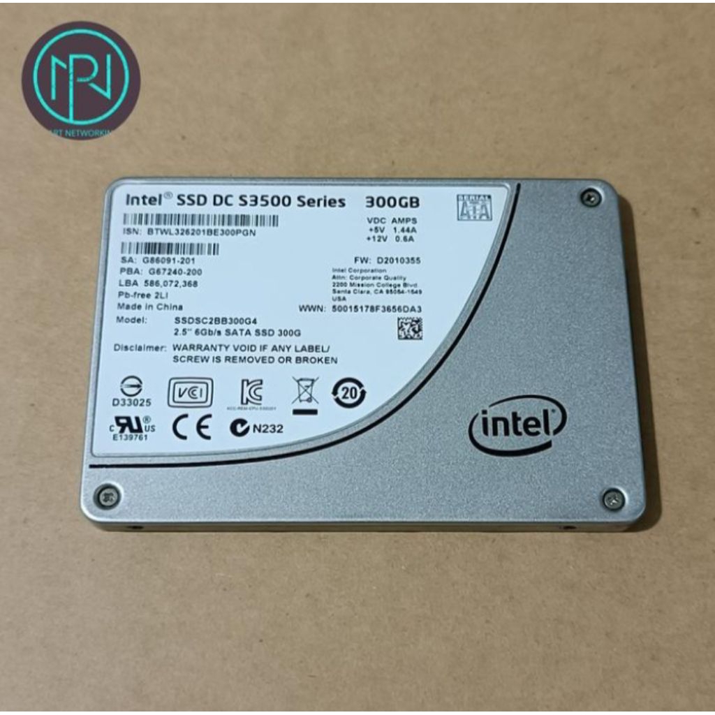 InteL SSD DC S3500 Series 300GB