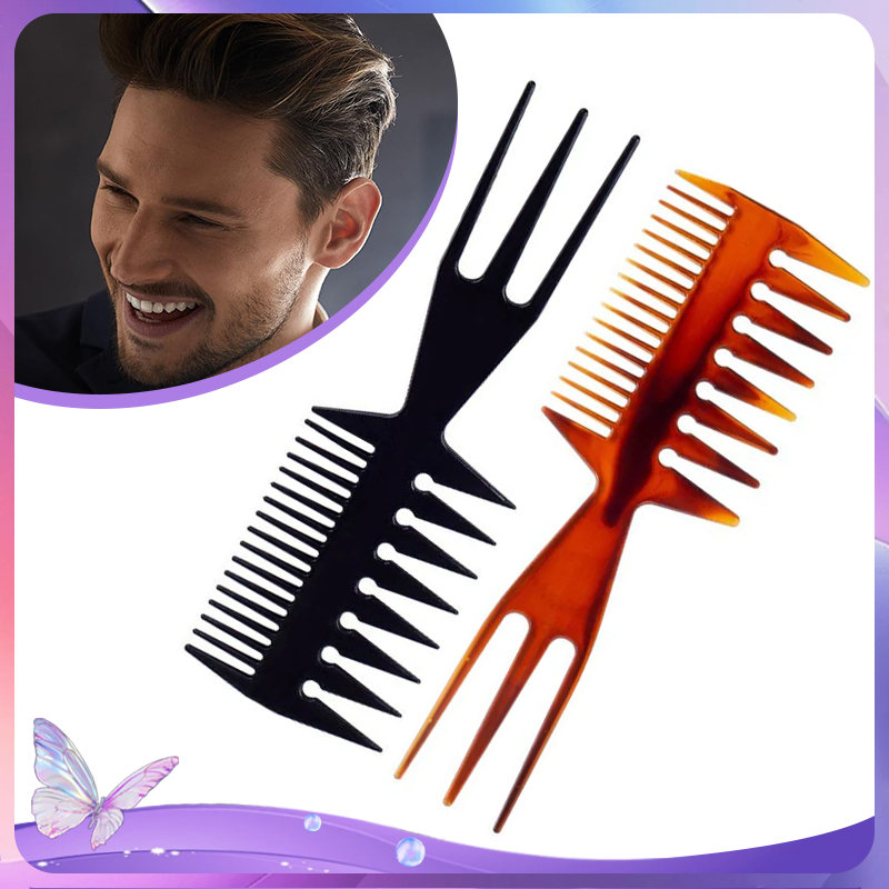 5pcs Sisir Styling Rambut Sisir Pria Styling Rambut Sisir Pomade Pria Sisir Rambut Styling Pria