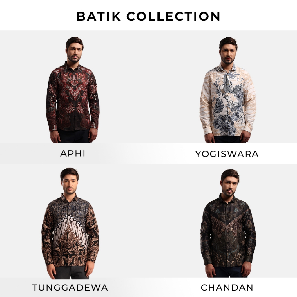 MOC - Kemeja Batik Pria Lengan Panjang Collection