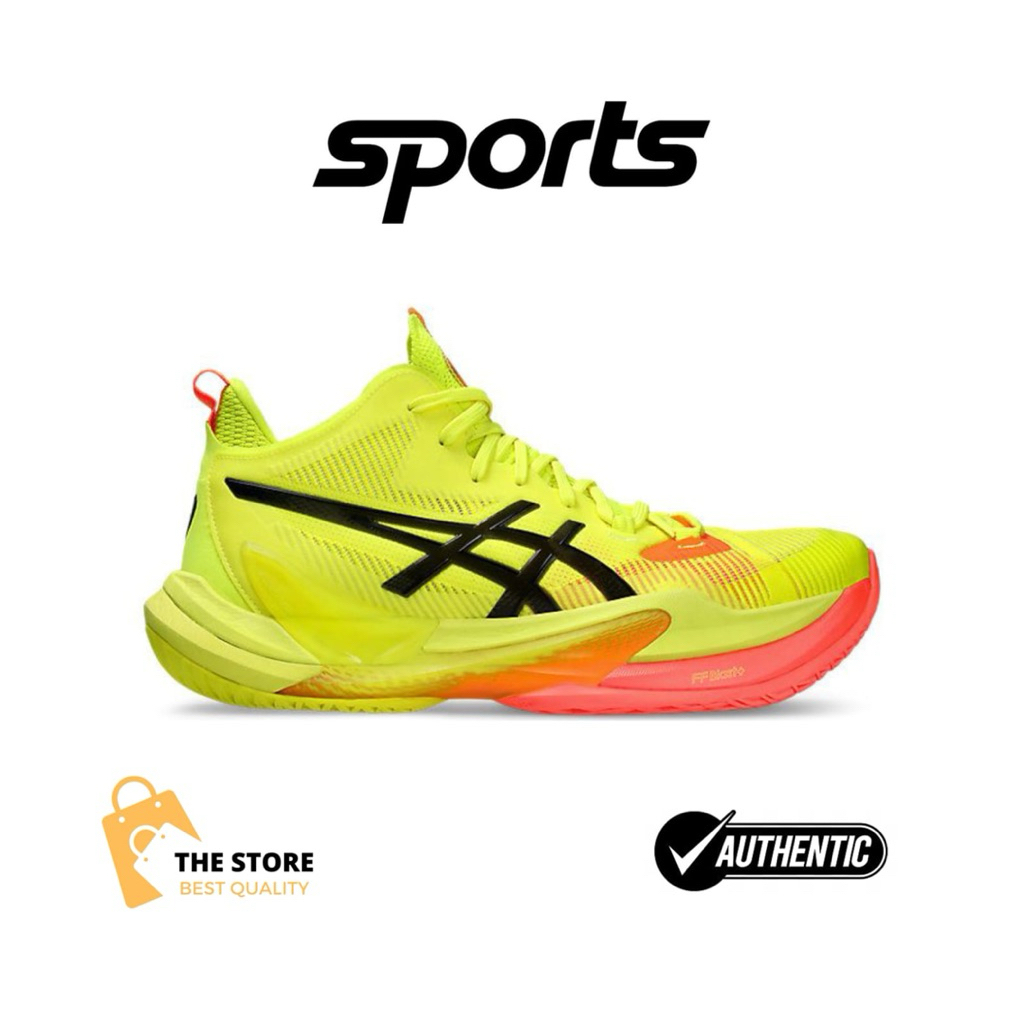 Sepatu Volly Asics Metarise 2 Paris Safety Yellow