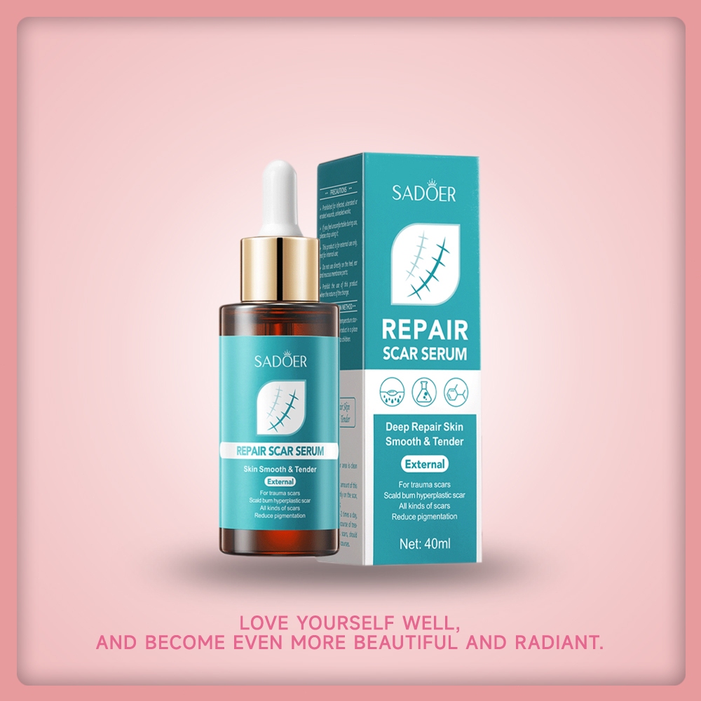 Serum Perbaikan Bekas Luka SADOER 40ml | Serum Perbaikan Bekas Luka | Keloid dan Stretch Mark