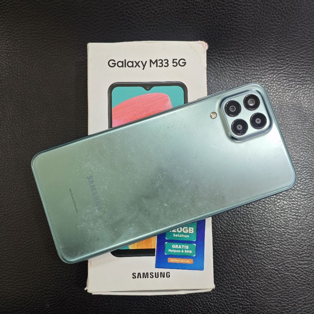Samsung M33 5g 6/128 GB Second Fullset original