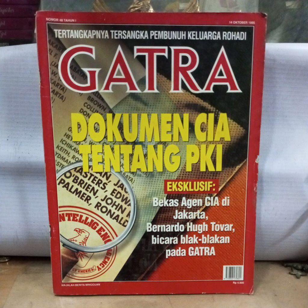 majalah politik gatra , dokumen cia tentang pki