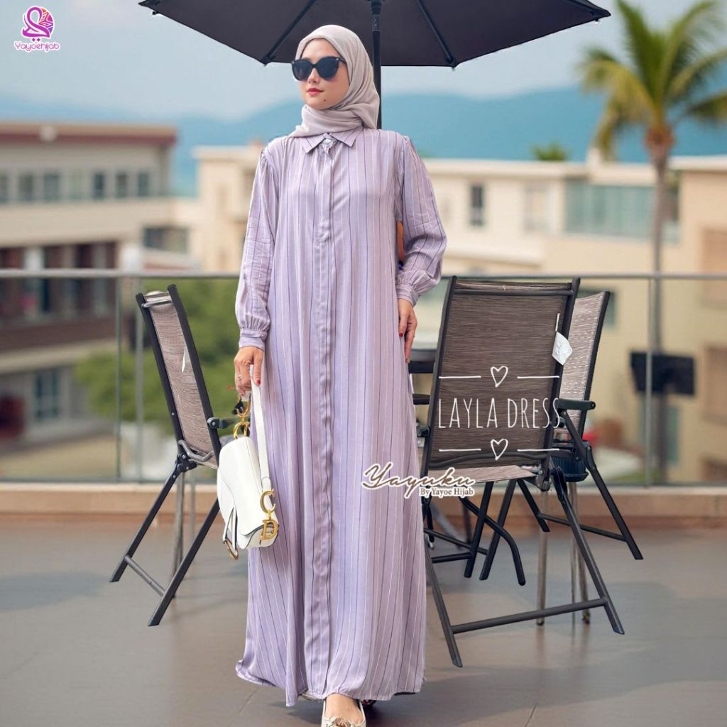 Gamis Cantik Perempuan Fashionable Premium Favorit Gamis Cewek Casual Daily Outfit Cocok Untuk Lebar
