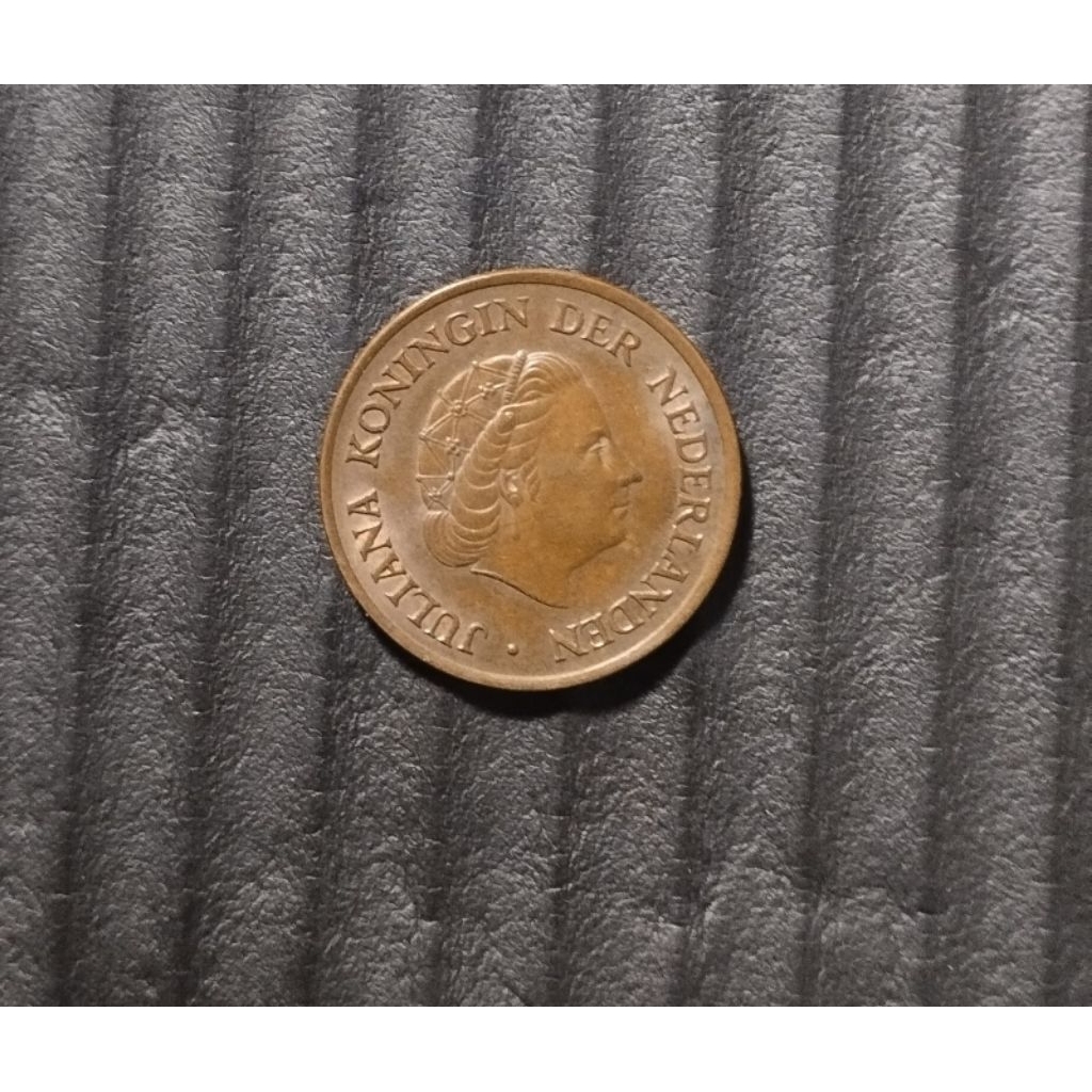 5 CENT RATU JULIANA BELANDA USIA SETENGAH ABAD