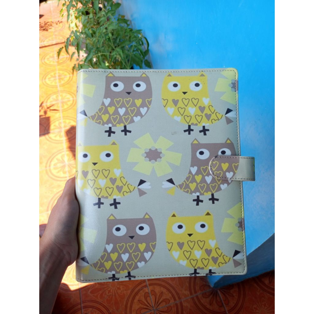 Binder Printing Motif B5 - Murah Cantik (Preloved).