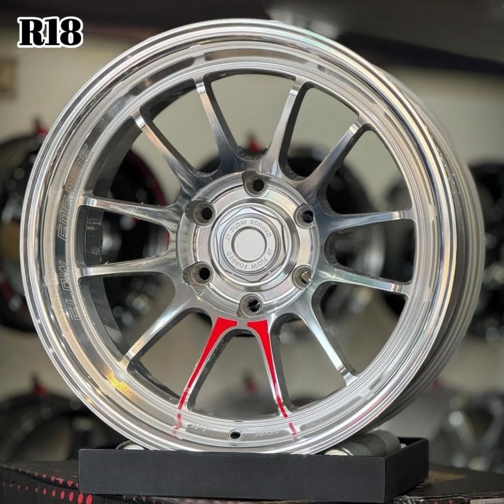 velg racing mobil 18 JF VENOM 5 BUZZ FLOW FORMING R18 velg pajero Hilux Fortuner