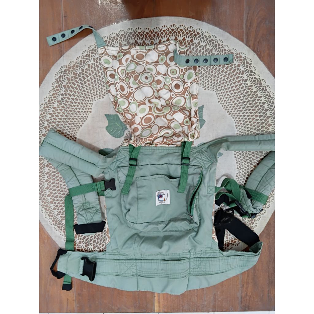Preloved Gendongan SSC Ergo Baby Organic Logo Lama Murah Cakep
