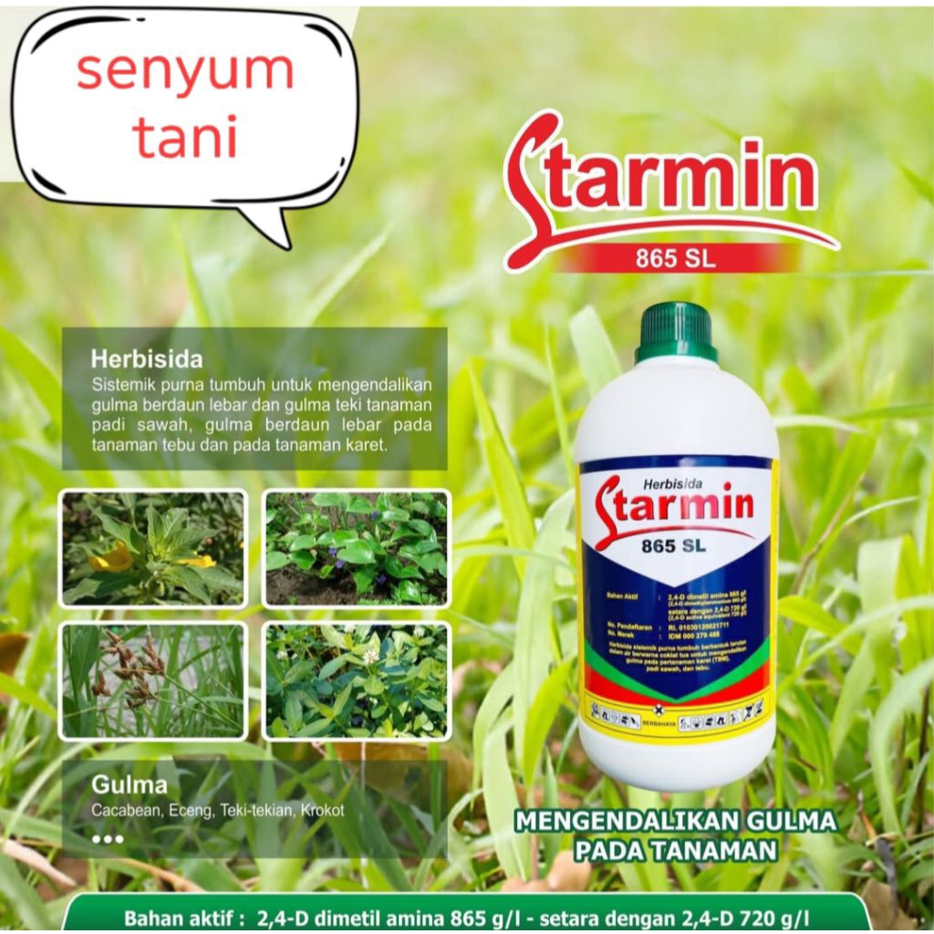 Herbisida STARMIN 865SL 400ML