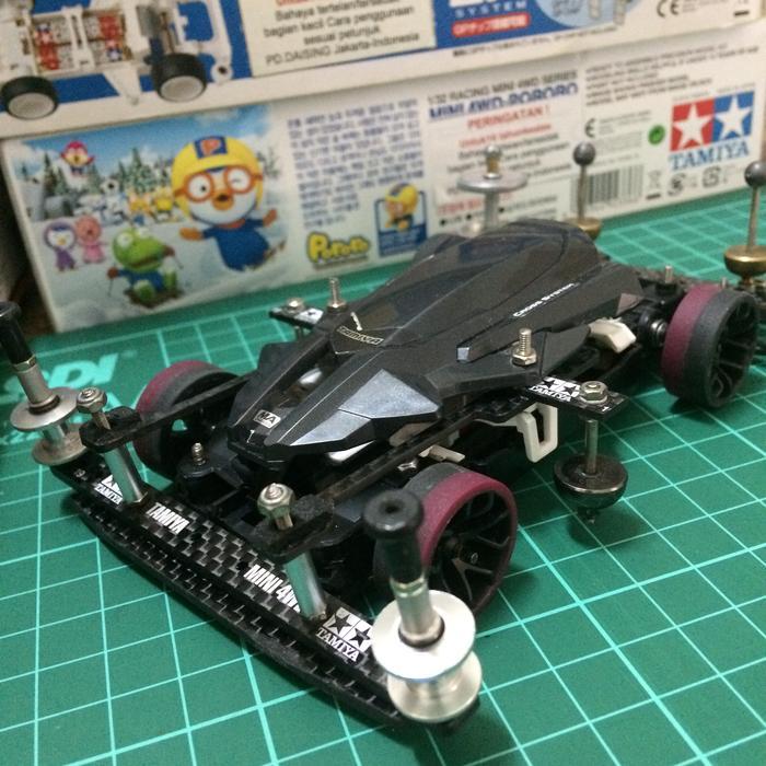 Tamiya STO 100 suspensi