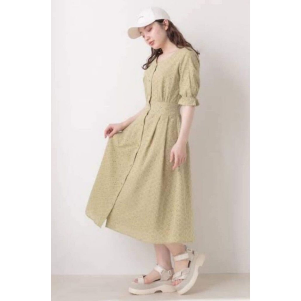 preloved rubiah midi dress