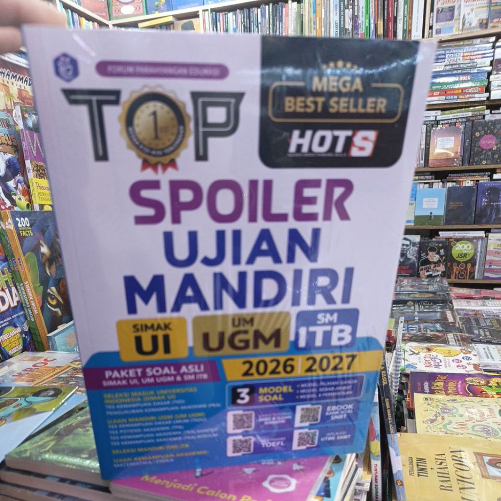 Original. TOP spoiler Ujian Mandiri. Simak UI, UGM, ITB 2026 /2027