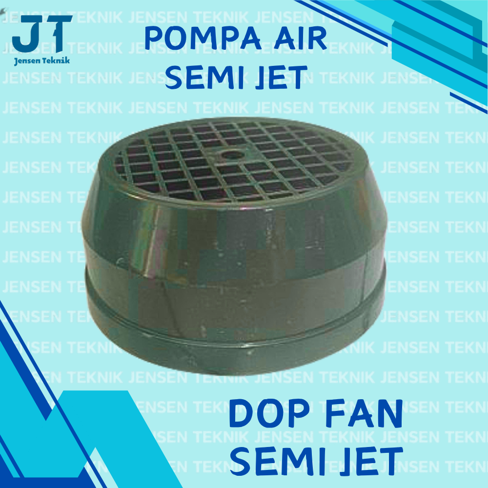 Dop Fan / Tutup Kipas Pompa Air Semi Jet 100/125
