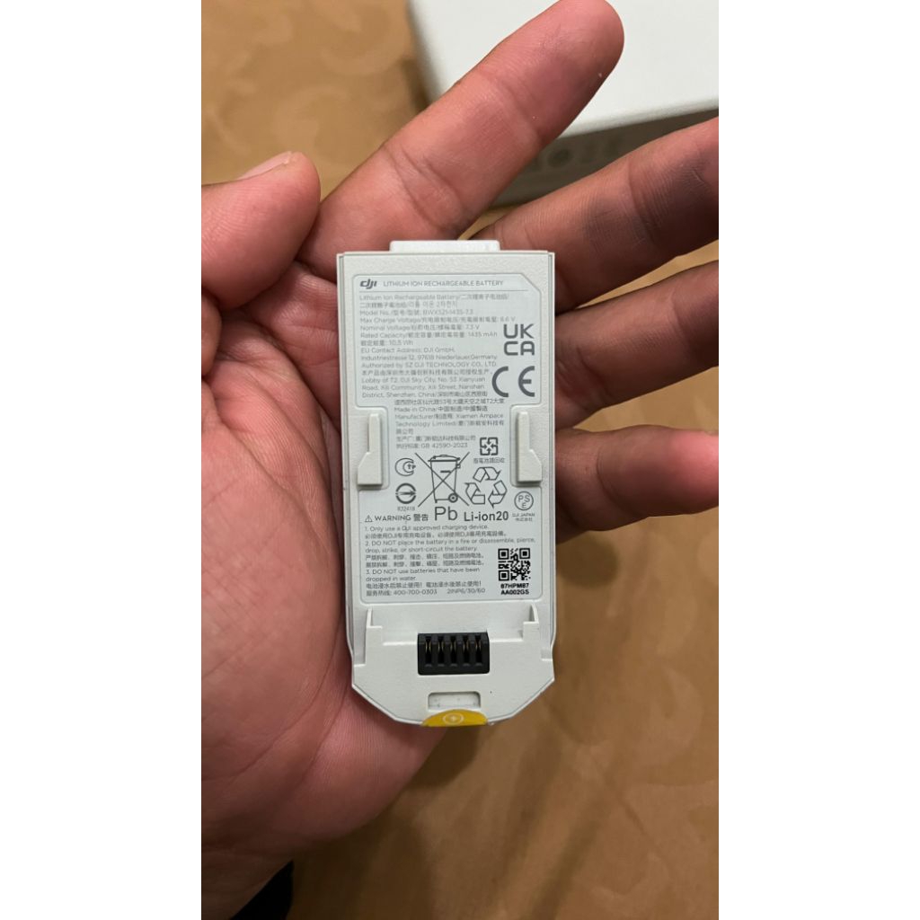 2 BATERAI DJI NEO + 1 HUB DJI NEO