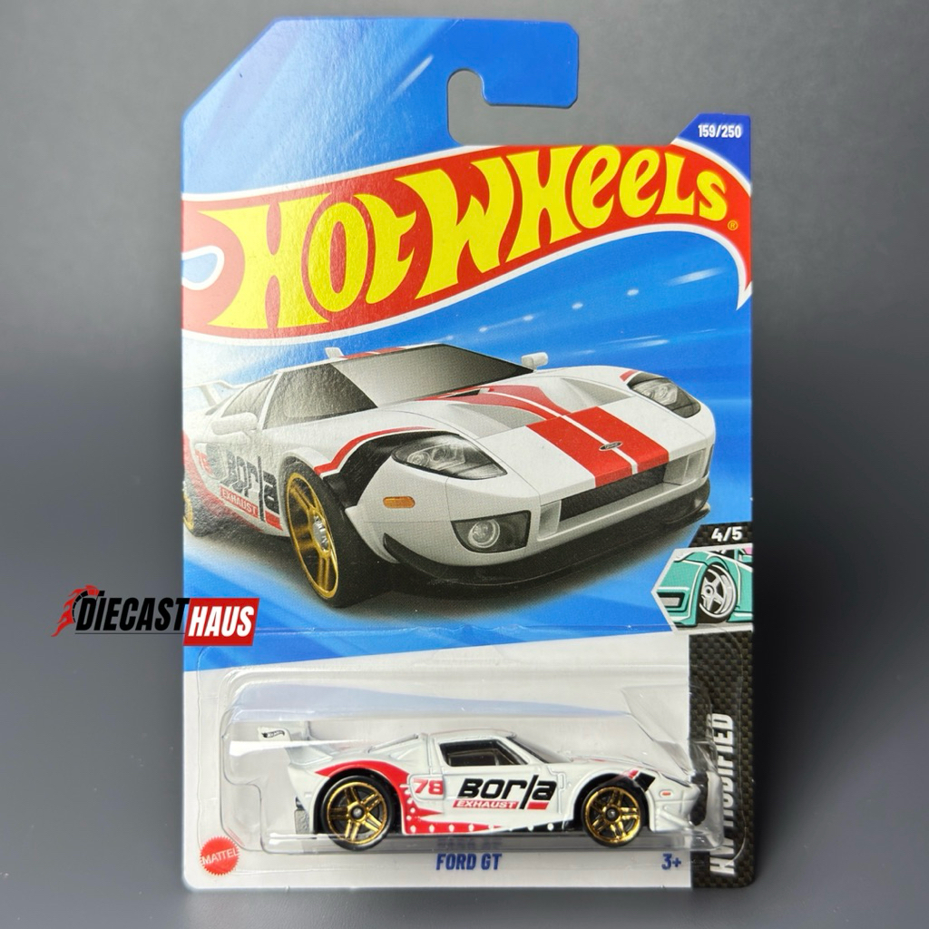 Diecasthaus- Hot Wheels Ford GT | '67 Ford GT40 Mk.IV | Ford GT40 | '17 Ford GT