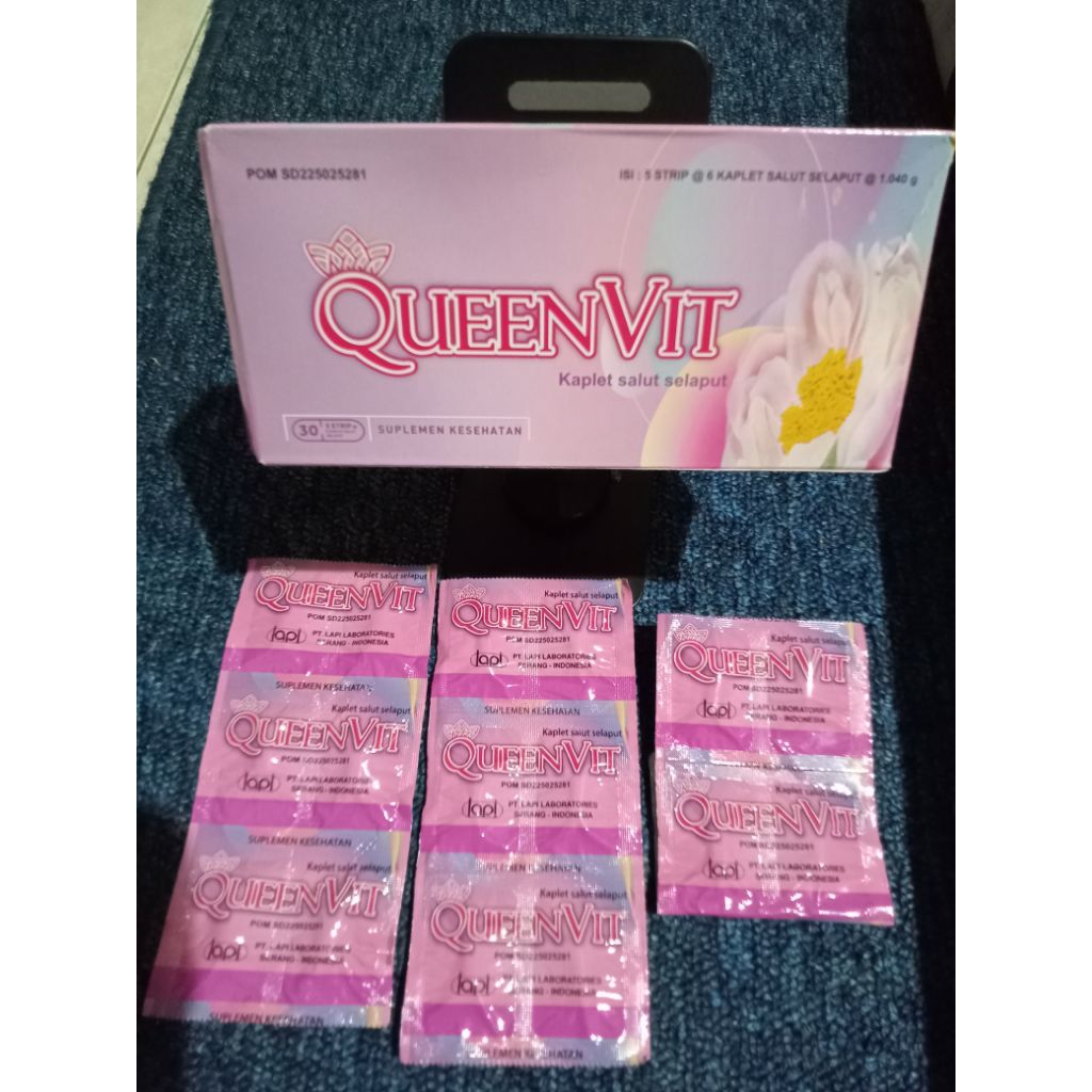 QUEENVIT VITAMIN PROMIL REKOMENDASI DOKTER bismillah ikhtiar langsung hamil