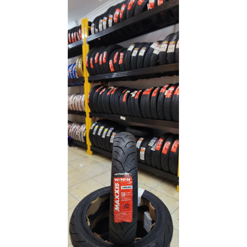 BAN MAXXIS EXTRAMAXX 90/90-14, BAN BELAKANG VARIO & BEAT STANDAR