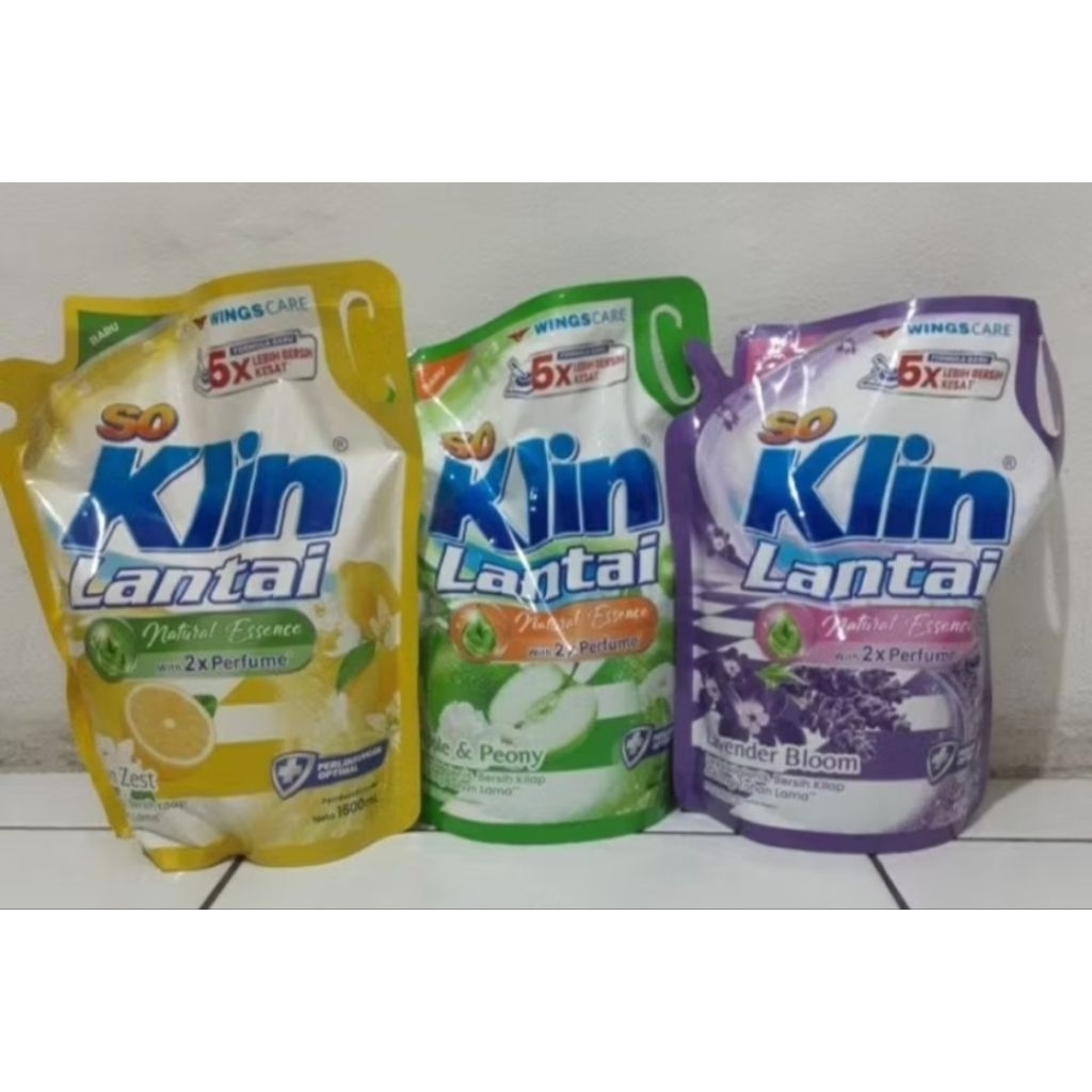 So klin lantai..sabun pel lantai 1600ml