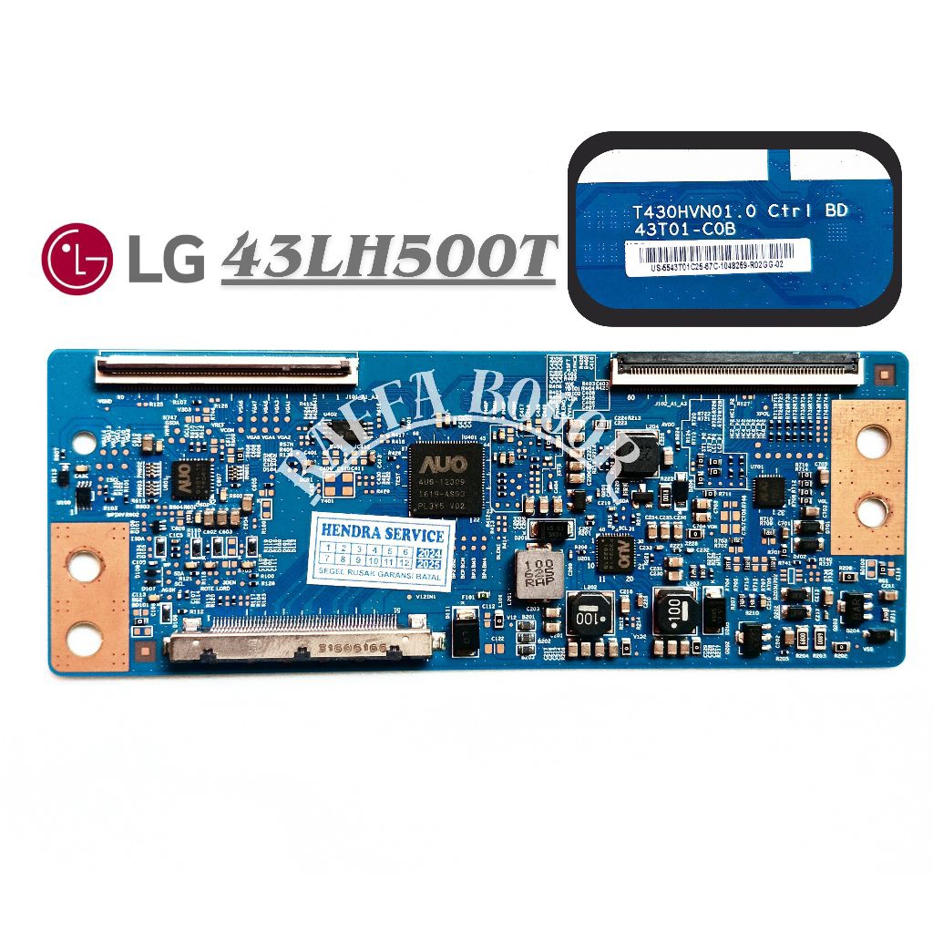 TCON TV LG 43LH500T/T430HVN01.0CTRL BD