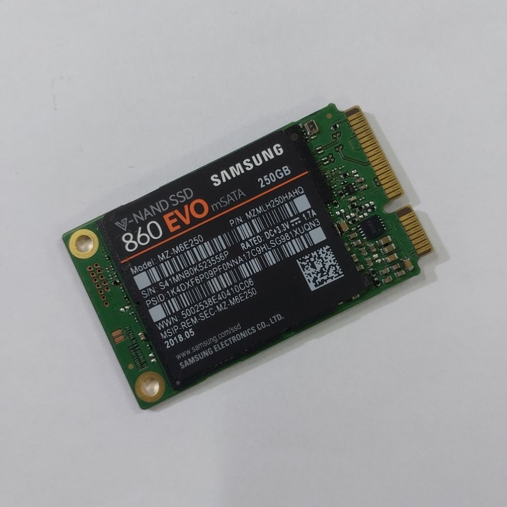 SSD MSata 512GB - Ssd MSATA 256gb Gb - mSATA 128Gb BUKAN NVME M.2 SATA