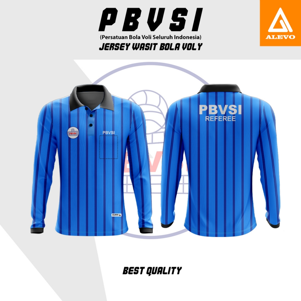 JERSEY WASIT VOLLY PRINTING PREMIUM HARGA PROMO BAJU POLO PBVSI BAJU SERAGAM WASIT VOLLEY