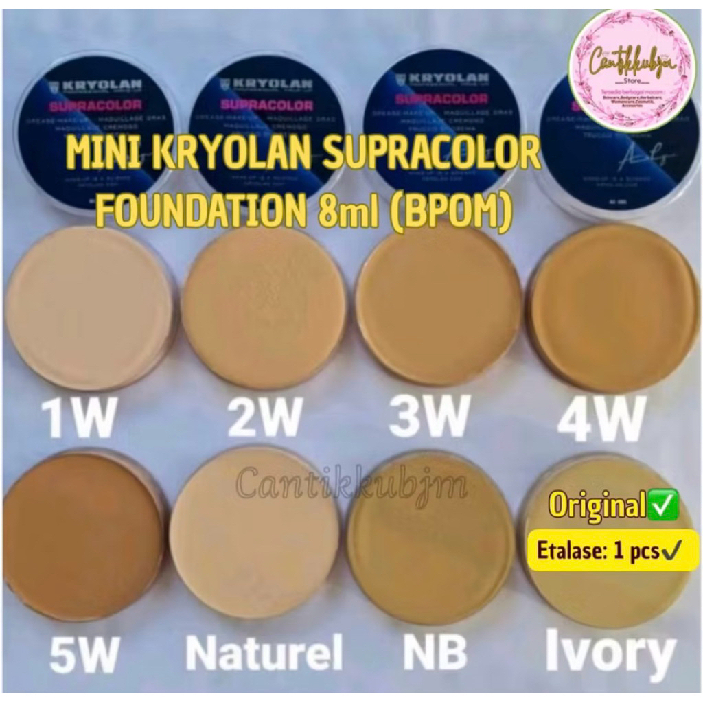 MINI KRYOLAN FOUNDATION BPom ORi