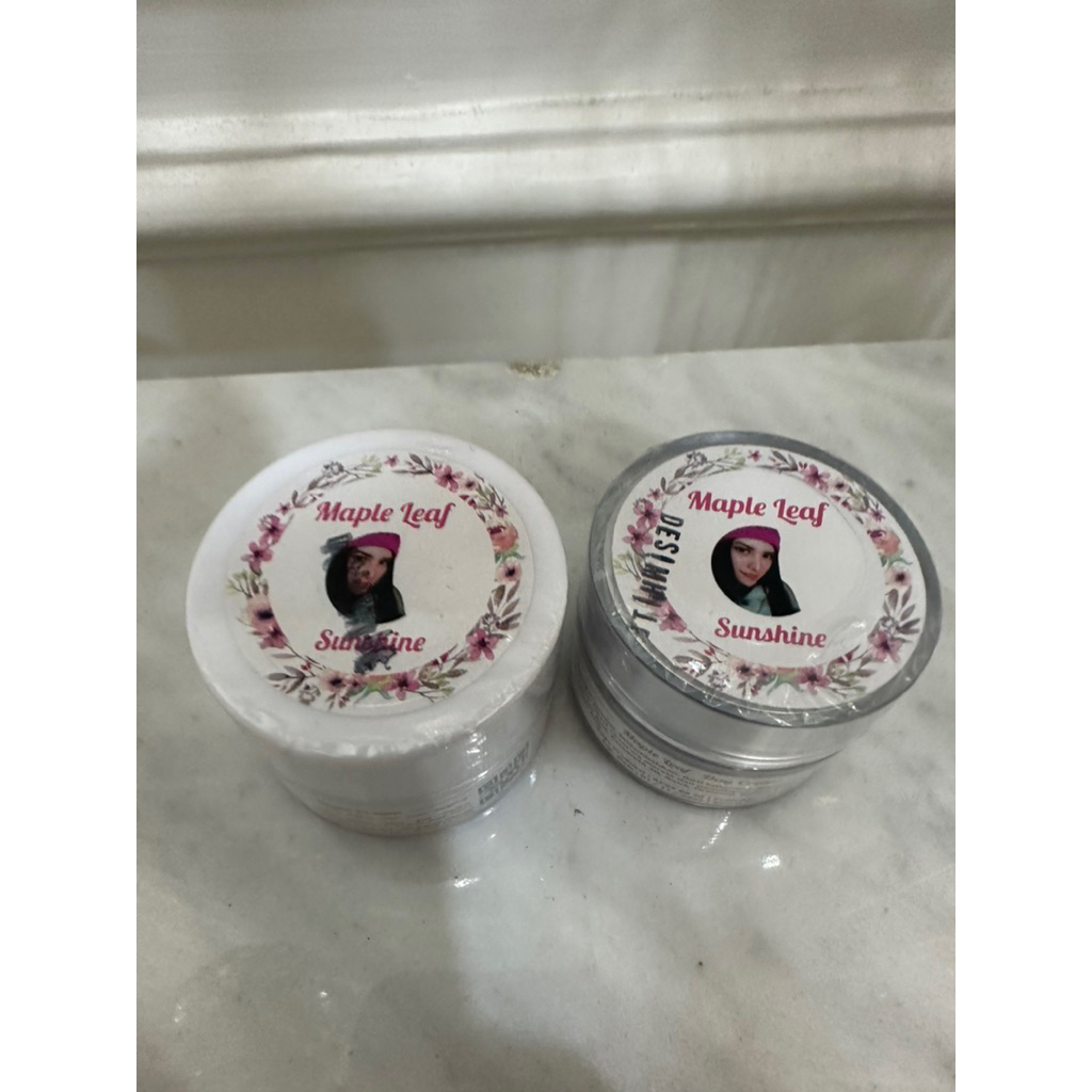 Maple Leaf Skin Care Cream Siang Dan Cream Malam Buat Semua Jenis Kulit Wajah