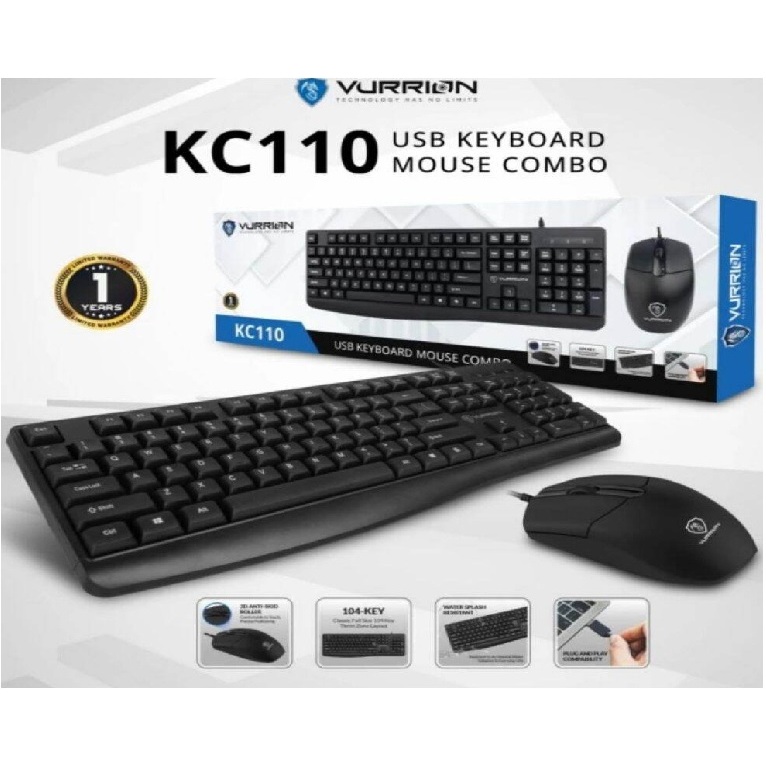 keyboard dan mouse vurrion